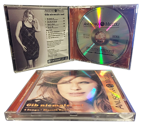 CD Produktion | Anuschka Miccoli - Gib niemals auf
